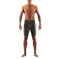 Skins Funktionshose 5-Series Half Tight Short (enganliegend) charcoalgrau Herren