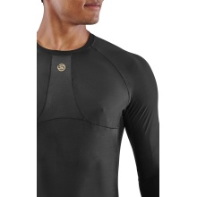 Skins Funktionsunterwäsche Langarmshirt 5-Series (enganliegend) schwarz Herren