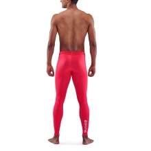 Skins Funktionshose 1-Series Tight Long (enganliegend, Kompression) rot Herren