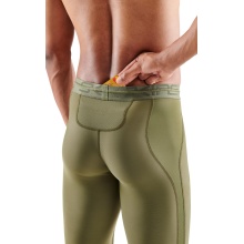 Skins Funktionshose 3-Series Tight Long (enganliegend) khakigrün Herren