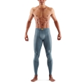 Skins Funktionshose 3-Series Tight Long (enganliegend) blaugrau Herren