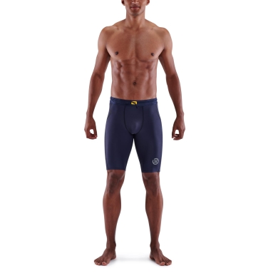 Skins Funktionshose 3-Series Half Tight Short (enganliegend) navyblau Herren