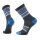 Smartwool Tagessocke Crew ReGarita-Print Everyday (Merinowolle) dunkelgrau/blau - 1 Paar