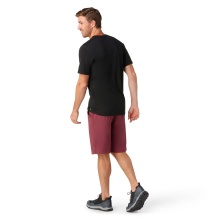 Smartwool Funktions-Tshirt Slim Fit (feuchtigkeitsabsorbierend, Merinowolle) schwarz Herren