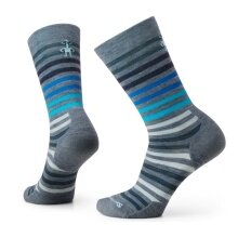 Smartwool Tagessocke Crew Spruce Street-Print Everyday (Merinowolle) grau/blau - 1 Paar