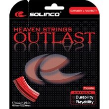 Solinco Tennissaite Outlast (Haltbarkeit+Kontrolle) rot 12m Set