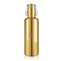 soulbottles Trinkflasche steel light Gold (Edelstahl, Edelstahlbügel) 750ml gold