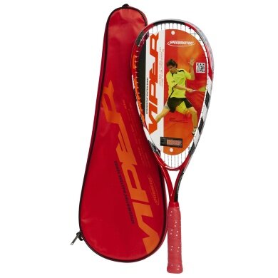 Speedminton® Schläger Viper (Carbon 4 Graphit) - besaitet -