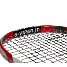 Speedminton® Schläger Viper (Carbon 4 Graphit) - besaitet -