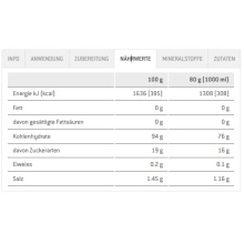 Sponser Sportgetränk Energy Ultra Competition (säurefrei, hypotonisch) neutral 1000g Dose