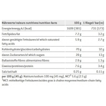 Sponser Riegel High Energy (hohe Energiedichte, optimale Verträglichkeit) Banane 30x45g Box