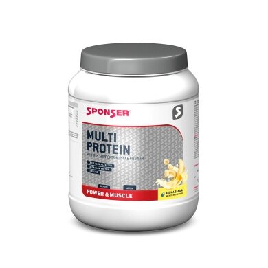 Sponser Power Multi Protein CFF (Mehrkomponenten Eiweiss) Banane 850g Dose