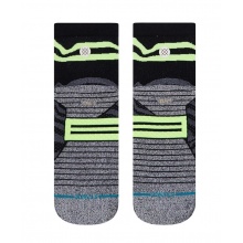 Stance Laufsocke Ankle Serrano Quarter schwarz - 1 Paar