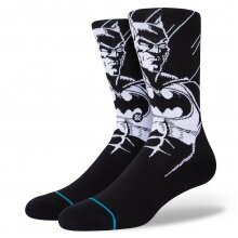 Stance Tagessocke Crew The Batman Infiknit schwarz - 1 Paar