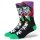 Stance Tagessocke Crew Joker Comic Infiknit violett/schwarz - 1 Paar