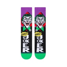 Stance Tagessocke Crew Joker Comic Infiknit violett/schwarz - 1 Paar