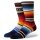 Stance Tagessocke Crew Curren Staple rot/bunt - 1 Paar