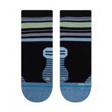 Stance Laufsocke Ankle Black Sheep Quarter schwarz/blau - 1 Paar