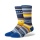 Stance Tagessocke Crew Curren Staple blau/gelb - 1 Paar