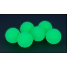 Sunflex Tischtennisball Glowing/Leuchtend grün - 6 Stück