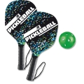 Sunflex Pickleball Schläger Set (2x Schläger, 1x Ball, Tragebeutel)