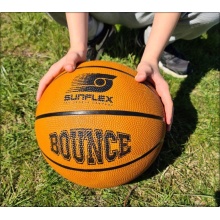 Sunflex Basketball Bounce (Große 7, mit PVC-Vernähung) orange - 1 Ball