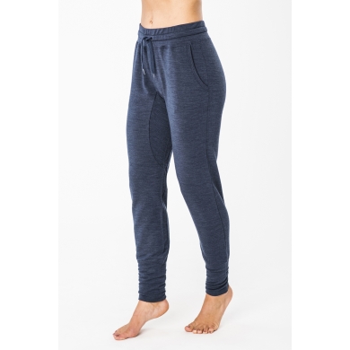 super natural Jogginhose Essential Cuffed Pant (Merinowolle) dunkelblau Damen