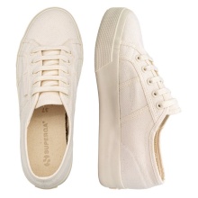 Superga Sneaker Cotu Plateau 2730 beige Damen