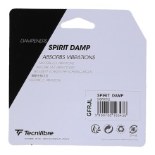 Tecnifibre Schwingungsdämpfer Spirit Damp (Never/Give Up) grün - 2 Stück