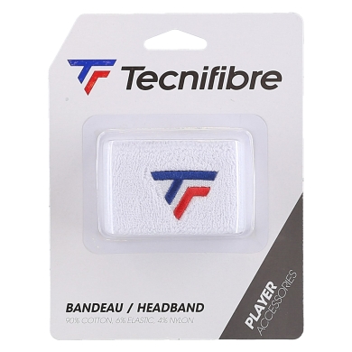 Tecnifibre Stirnband weiss 1er