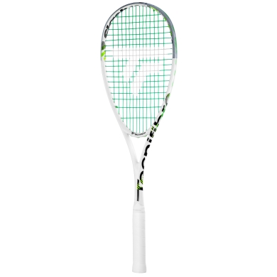 Tecnifibre Squashschläger Slash 130g/ausgewogen 2023 weiss - besaitet -