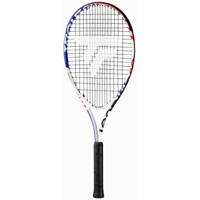 Tecnifibre Kinder-Tennisschläger T-Fight Club 25in/235g (9-12 Jahre) weiss - besaitet -