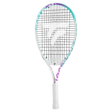 Tecnifibre Kinder-Tennisschläger Tempo Iga 23in/200g (6-9 Jahre) 2025 weiss/violett - besaitet -