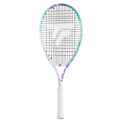 Tecnifibre Kinder-Tennisschläger Tempo Iga 25in/235g (9-12 Jahre) 2025 weiss/violett - besaitet -