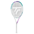 Tecnifibre Kinder-Tennisschläger Tempo Iga 26in/250g (11-14 Jahre) 2025 weiss/violett - besaitet -