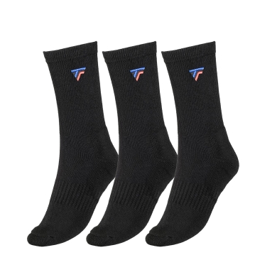 Tecnifibre Sportsocken Logo schwarz Herren - 3 Paar