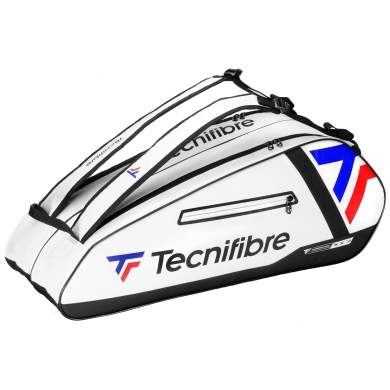 Tecnifibre Tennis-Racketbag Tour Endurance (Schlägertasche, 2 Hauptfächer) 2025 weiss 6er