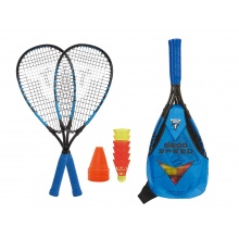 Talbot Torro Speedbadminton Set Speed 6600 (2xSchläger 180g,6xBälle,1xTasche)