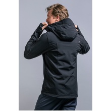 Tatonka Softshelljacke Cesi Hooded (winddicht, atmungsaktiv) schwarz Herren