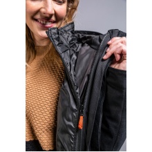 Tatonka Ganzjahres-Kurzmantel Naika 3in1 Coat (wasser- und winddicht, Innenmantel herausnehmbar) schwarz Damen