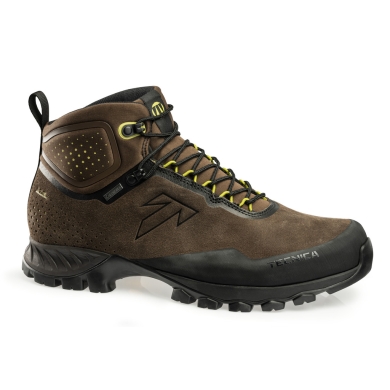 Tecnica Wanderschuhe Plasma Mid GTX (Hiking, Veloursleder, wasserdicht) braun Herren