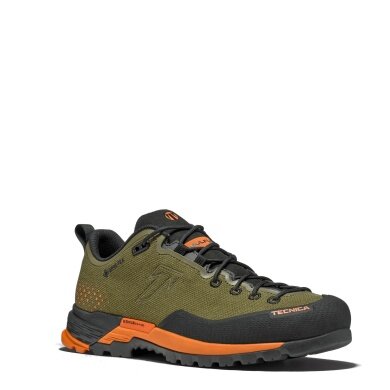 Tecnica Wanderschuhe Sulfur S MS GTX (Zustieg, Synthetik, wasserdicht) olivegrün/orange Herren