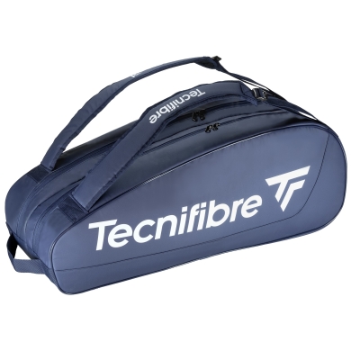 Tecnifibre Tennis-Racketbag Tour Endurance (Schlägertasche, 2 Hauptfächer) 2024 navyblau 9er