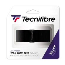 Tecnifibre Basisband Wax Feel Grip 1.8mm schwarz - 1 Stück