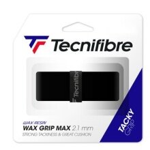 Tecnifibre Basisband Wax Max Grip 2.1mm schwarz - 1 Stück