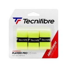 Tecnifibre Overgrip Players Pro 0.5mm (Schweissabsorption) neongelb 3er