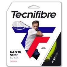 Tecnifibre Tennissaite Razor Soft (Haltbarkeit+Allround) limegelb 12m Set