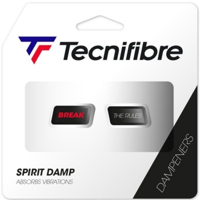 Tecnifibre Schwingungsdämpfer Spirit Damp (Break/The Rules) - 2 Stück