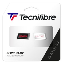 Tecnifibre Schwingungsdämpfer Spirit Damp (Crack/The Code) - 2 Stück