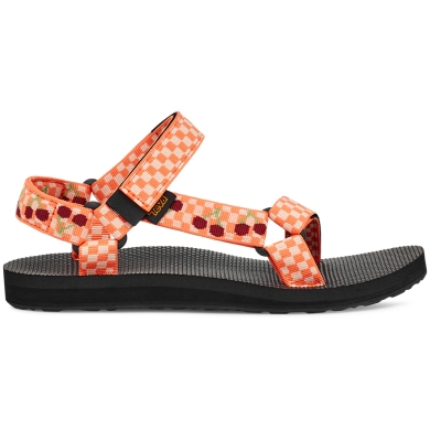 Teva Sandale Original Universal Picnic Cherries orange/kirsche Damen